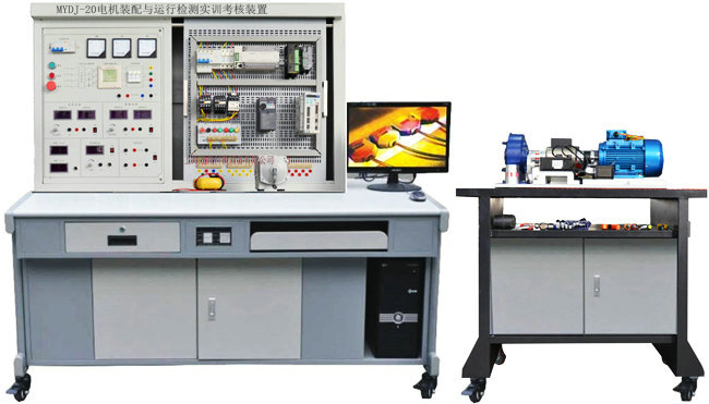 电机装配与运行检测实训考核装置