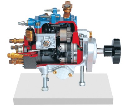 康明斯离心控制分配型喷射泵解剖模型
