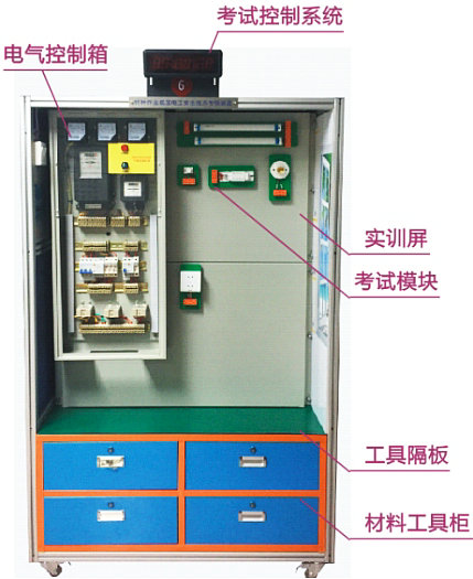 低压电工照明实操考核柜